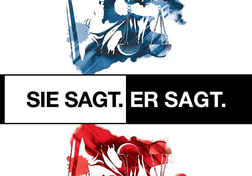 Sie sagt. Er sagt.