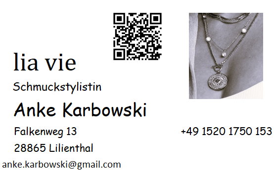 lia vie Visitenkarte Anke Karbowski.png © Anke Karbowski