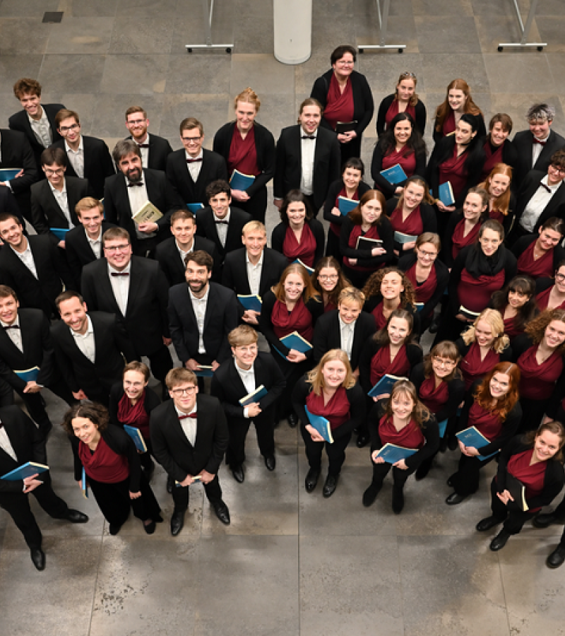Leipziger Universitätschor Portrait