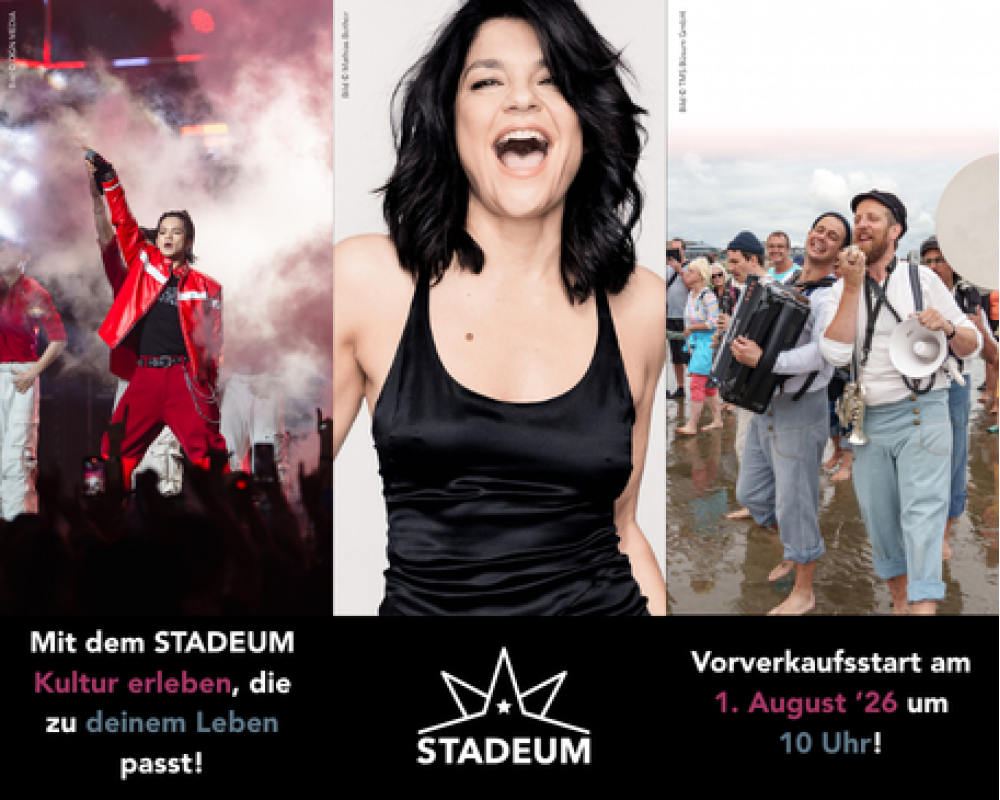 Motiv Spielzeitstart STADEUM Spielzeit 2026-2027
