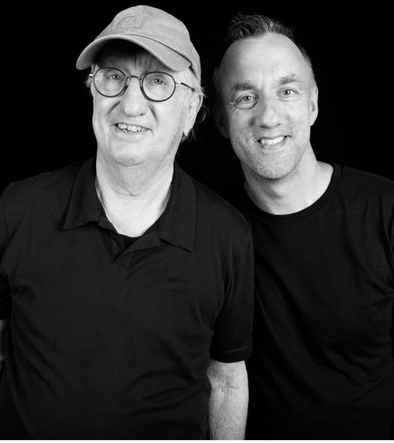 Dr. Jan-Uwe Rogge und Matthias Jung