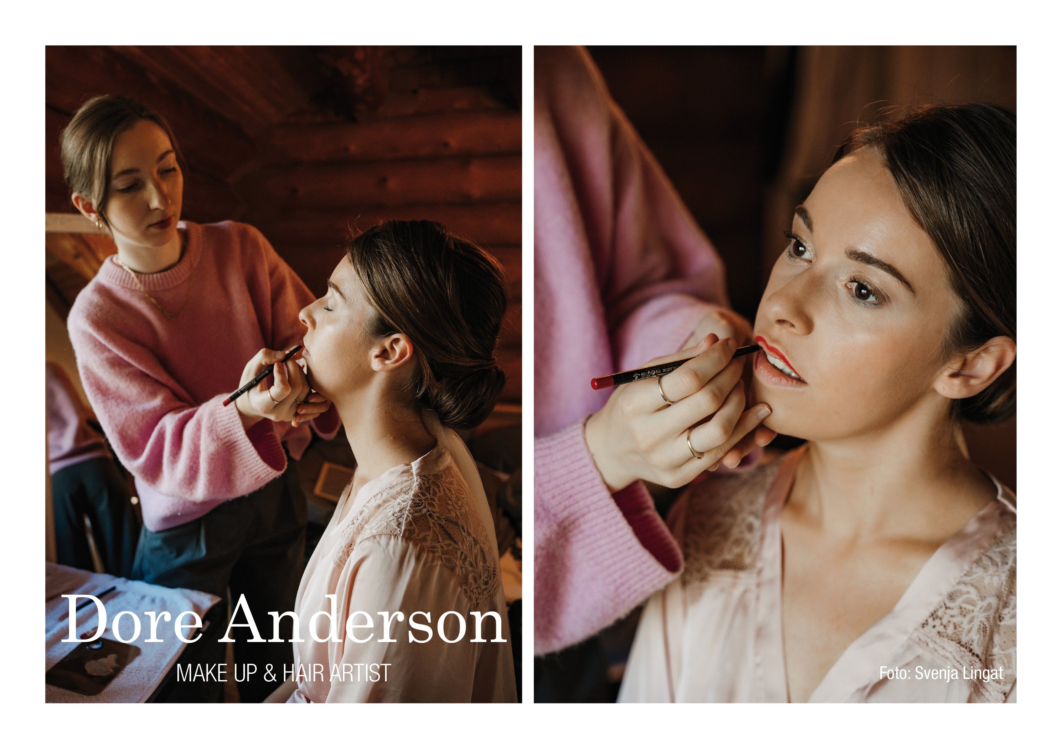 Dore Anderson Make up & Hair Artist © Svenja Lingat